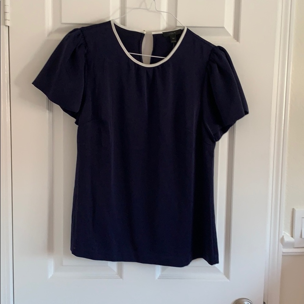 J. Crew Puff Sleeve Blouse